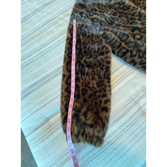 Rebecca Minkoff Vegan Fur Cropped Jacket - Picture 7 of 12